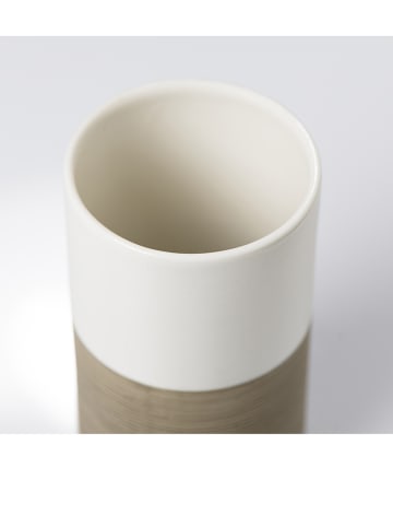 Sealskin 2er-Set: Zahnputzbecher in Beige  - (H)12,5 cm