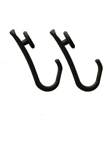 Sealskin Duschstangen-Komplett-Set "Easy Roll" in Schwarz