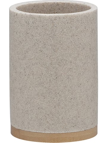 Sealskin Zahnputzbecher in Beige  - (H)10,5 cm