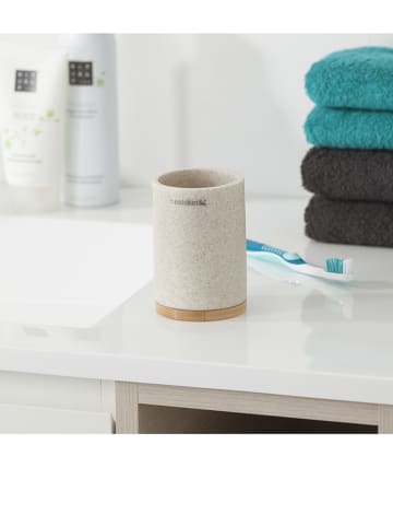 Sealskin Zahnputzbecher in Beige  - (H)10,5 cm