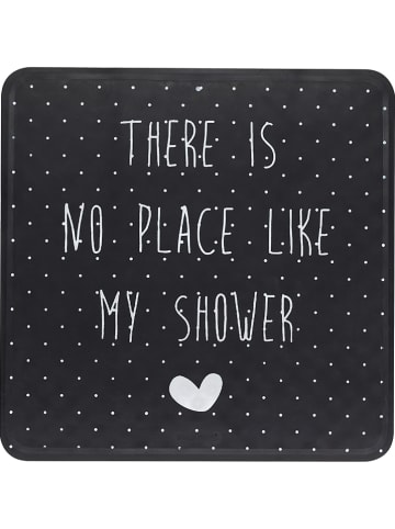 Sealskin Duscheinlage in Schwarz - (L)53 x (B)53 cm