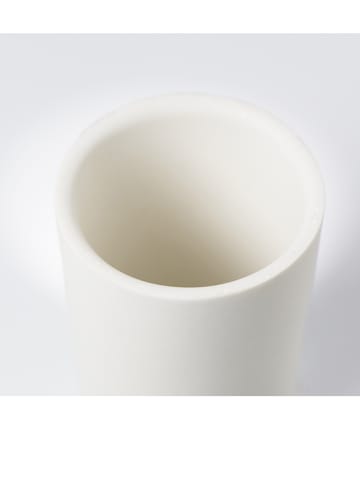 Sealskin Zahnputzbecher in Weiß  - (H)11 cm