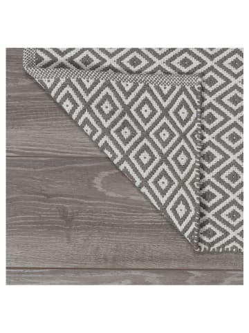 Sealskin Badvorleger in Grau/ Weiß - (L)60 x (B)60 cm