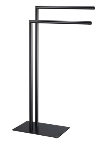 Sealskin Handtuchhalter "Tube" in Schwarz - (B)49 x (H)80 x (T)20 cm