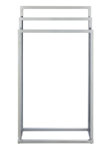 Sealskin Handdoekhouder "Tube" chroomkleurig - (B)45 x (H)84 x (D)21 cm