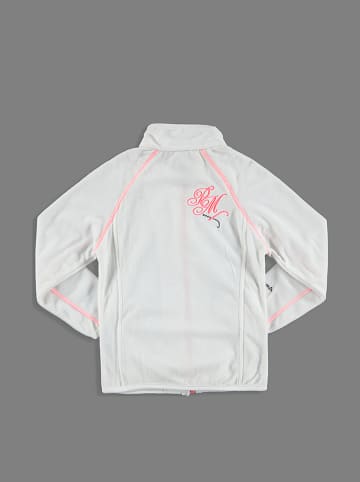 Peak Mountain Fleece vest "Fafone" wit