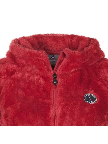 Peak Mountain Fleecejacke in Rot