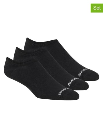 Skechers 3er-Set: Socken in Schwarz