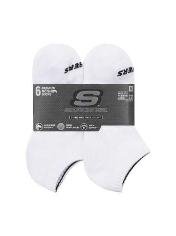 Skechers 12er-Set: Socken in Weiß