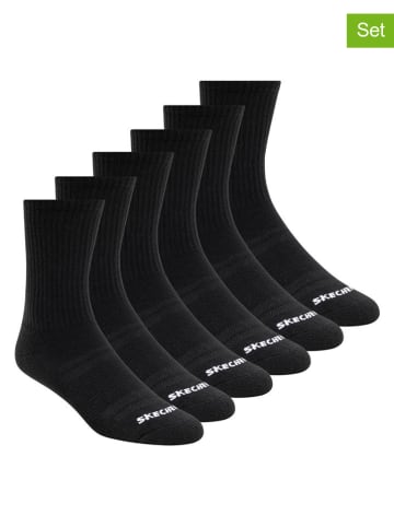 Skechers 6-delige set: sokken zwart