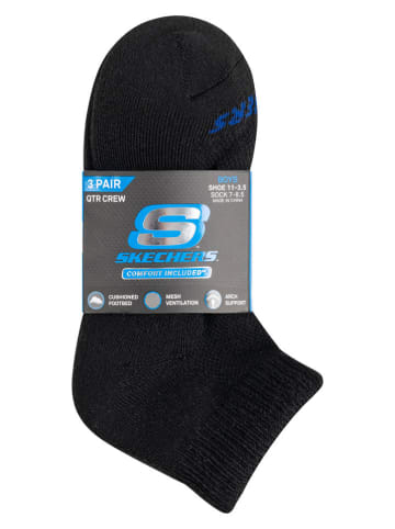 Skechers 3-delige set: sokken zwart