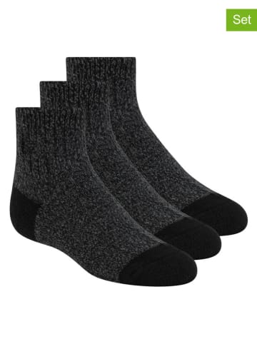 Skechers 3er-Set: Socken in Anthrazit