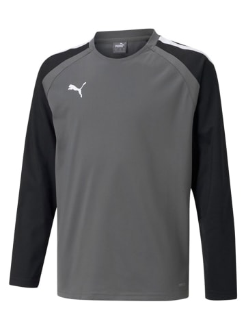 Puma Koszulka sportowa w kolorze szaro-czarnym