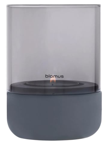 Blomus Windlicht "Calma" grijs - (H)14 x Ø 10 cm