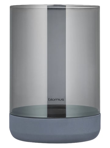 Blomus Windlicht "Calma" grijs - (H)22 x Ø 15 cm