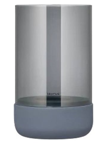 Blomus Windlicht "Calma" grijs - (H)19 x Ø 12 cm