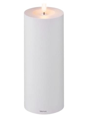 Blomus LED-Kerze ''Noca'' in Hellgrau - (H)27 cm