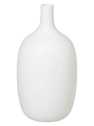 Blomus Vaas "Ceola" wit - (H)21 x Ø 11 cm