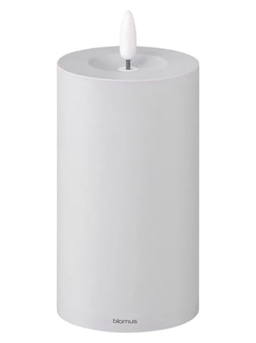 Blomus LED-Kerze ''Noca'' in Hellgrau - (H)15 cm