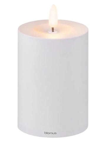 Blomus LED-Kerze ''Noca'' in Hellgrau - (H)12 cm