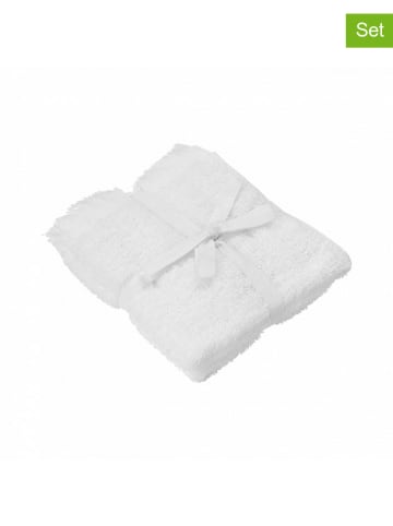 Blomus Ręczniki (2 szt.) "Frino" w kolorze białym dla gości - 50 x 30 cm
