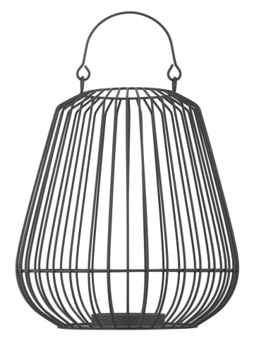 Blomus Lantaarn "Nidea" zwart - (H)27,4 x Ø 24,7 cm