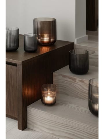 Blomus Windlicht "Ven" grijs - (H)20 x Ø 17 cm