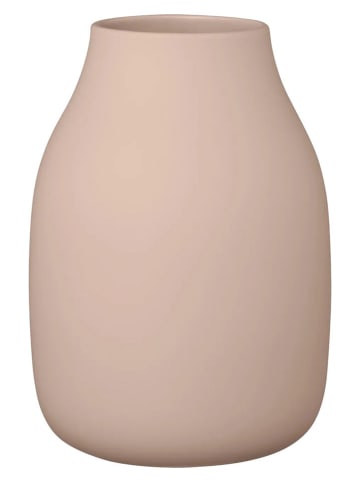 Blomus Vase ''Colora'' in Beige - (H)22 x Ø 14 cm