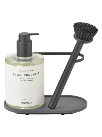 Blomus 3-częściowy zestaw "Dhuva" w kolorze czarnym do zmywania