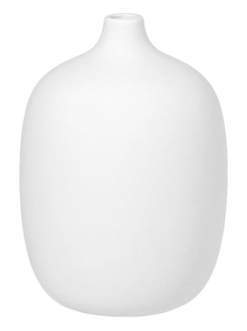 Blomus Vase "Ceola" in Weiß - (H)18,5 x Ø 13,5 cm