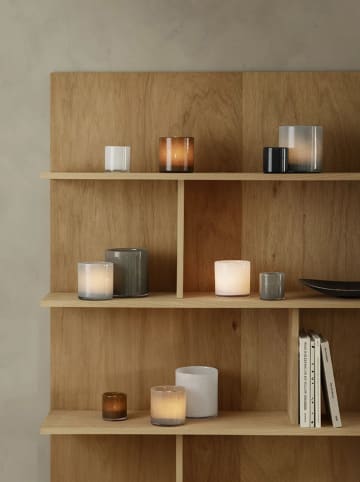 Blomus Windlicht ''Saga'' in Gelb - (H)12 x Ø 12 cm