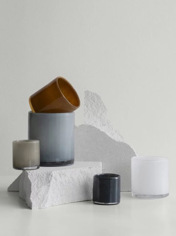 Blomus Windlicht ''Saga'' geel - (H)12 x Ø 12 cm