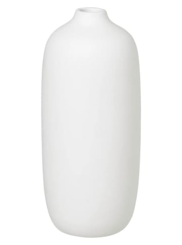 Blomus Wazon "Ceola" w kolorze białym - wys. 18 x Ø 8 cm