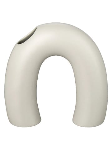 Blomus Vaas "Kagetsu" lichtgrijs - (B)18 x (H)6 cm