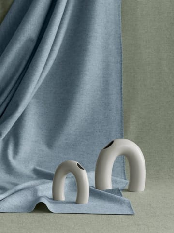 Blomus Vase ''Kagetsu'' in Hellgrau - (B)18 x (H)6 cm