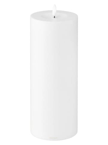 Blomus Świeca LED "Noca" w kolorze białym - wys. 27 cm