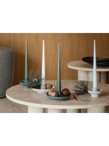 Blomus Kerzenhalter ''Vela'' in Grün - (H)4 x Ø 9 cm