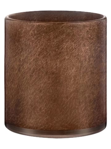 Blomus Świecznik "Saga" w kolorze jasnobrązowym - wys. 12 x Ø 12 cm