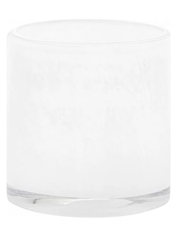 Blomus Windlicht ''Saga'' in Weiß - (H)12 x Ø 12 cm