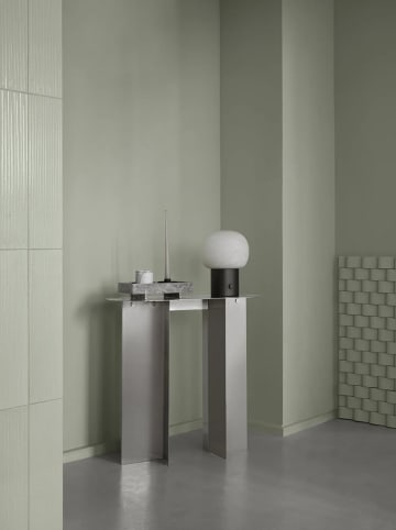 Blomus Kerzenhalter ''Vela'' in Schwarz - (H)2 x Ø 14 cm