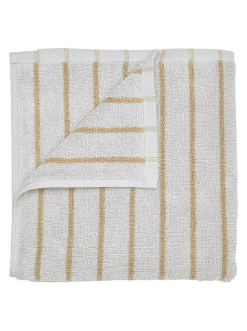 Blomus Ręczniki (2 szt.) "Arto" w kolorze jasnobrązowo-białym - 50 x 30 cm