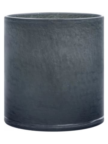 Blomus Windlicht ''Saga'' in Dunkelblau - (H)15 x Ø 16 cm