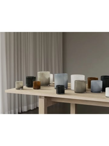 Blomus Windlicht ''Saga'' in Dunkelblau - (H)15 x Ø 16 cm