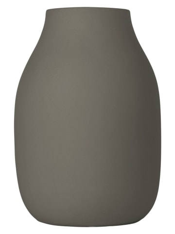 Blomus Vase ''Colora'' in Grau - (H)15 x Ø 10 cm