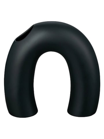 Blomus Vase ''Kagetsu'' in Schwarz - (B)18 x (H)6 cm