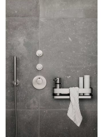 Blomus Douchemand "Nexio" zilverkleurig - (B)25 x (H)8,5 x (D)12 cm