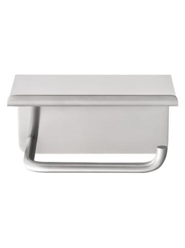 Blomus Uchwyt "Modo" w kolorze jasnoszarym na papier toaletowy - 14 x 9 cm
