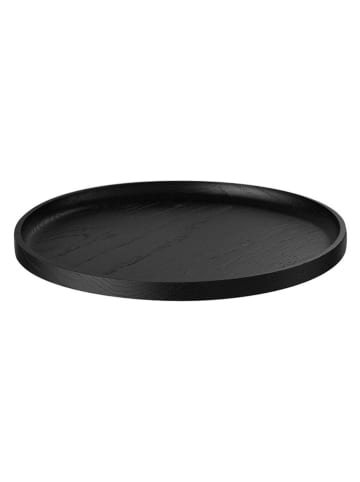Blomus Serviertablett "Oku" in Schwarz - Ø 25 cm 