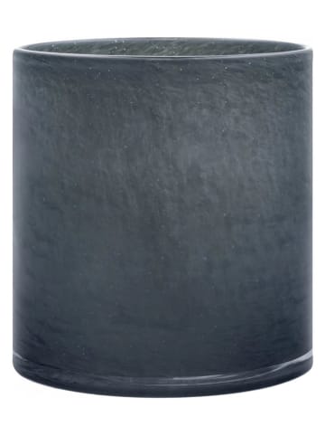 Blomus Windlicht ''Saga'' in Dunkelblau - (H)12 x Ø 12 cm