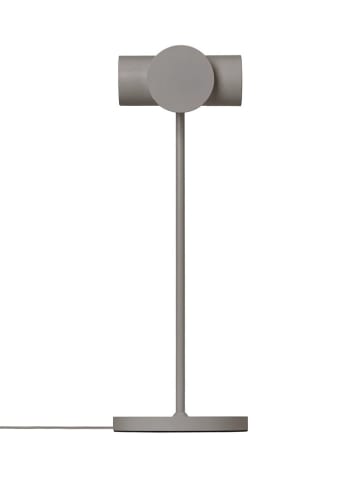Blomus Lampa stołowa LED "Stage" w kolorze szarym - wys. 47 cm